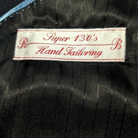 Berllino 42L Men's Blazer Gray Suit Coat Sport Jacket 3 Buttons 42 Long Large - Picture 5 of 7